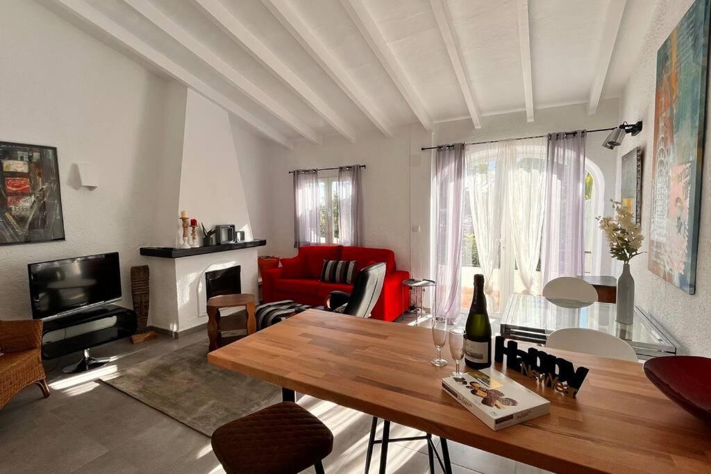 Apartamento Reihenhaus Mit Garten In Moravit Moraira Teulada Exterior foto