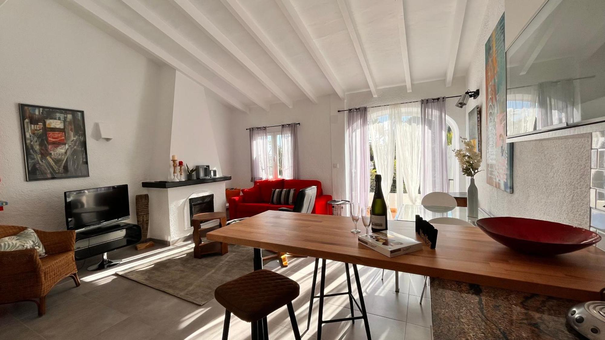 Apartamento Reihenhaus Mit Garten In Moravit Moraira Teulada Exterior foto