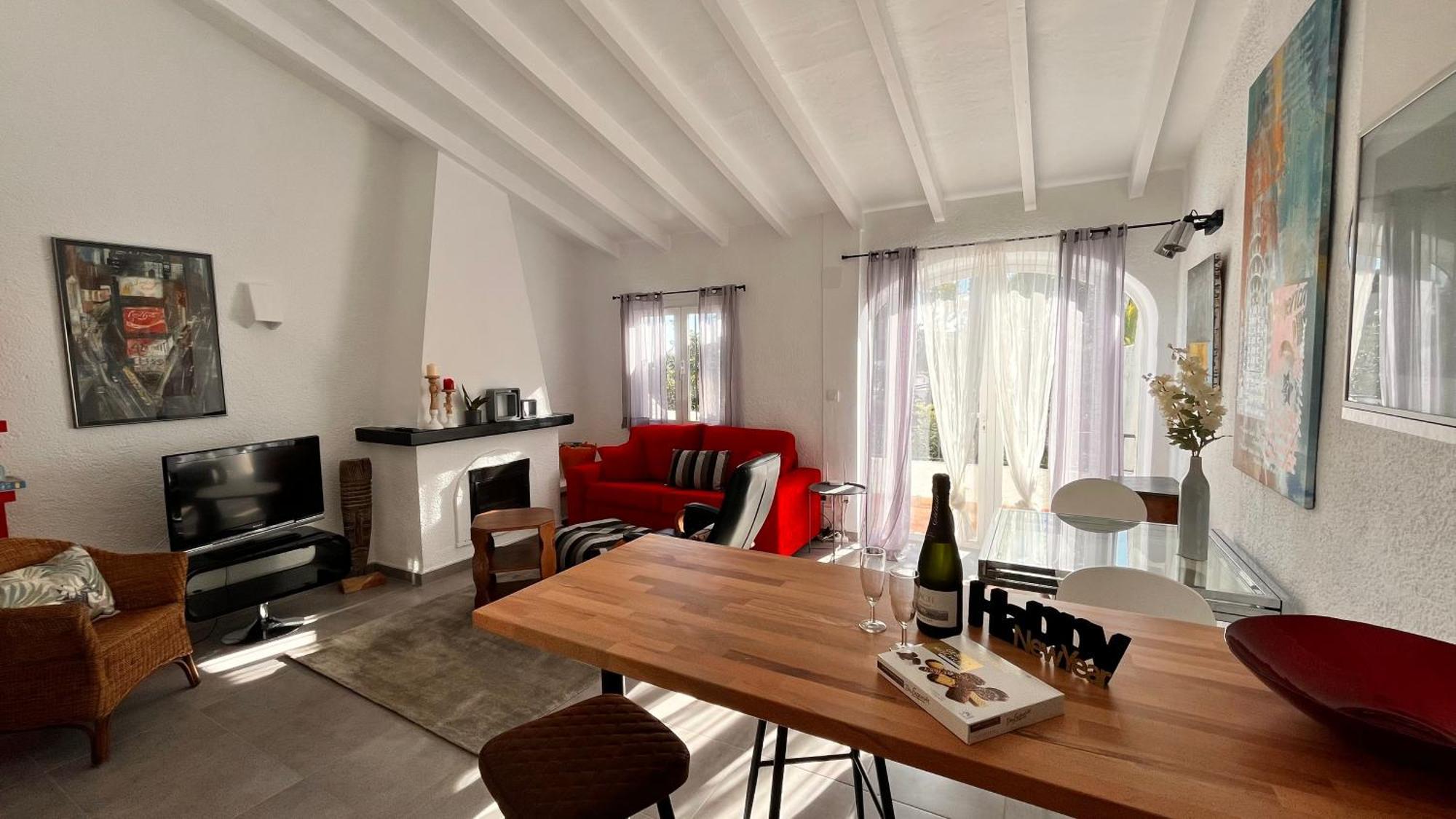 Apartamento Reihenhaus Mit Garten In Moravit Moraira Teulada Exterior foto